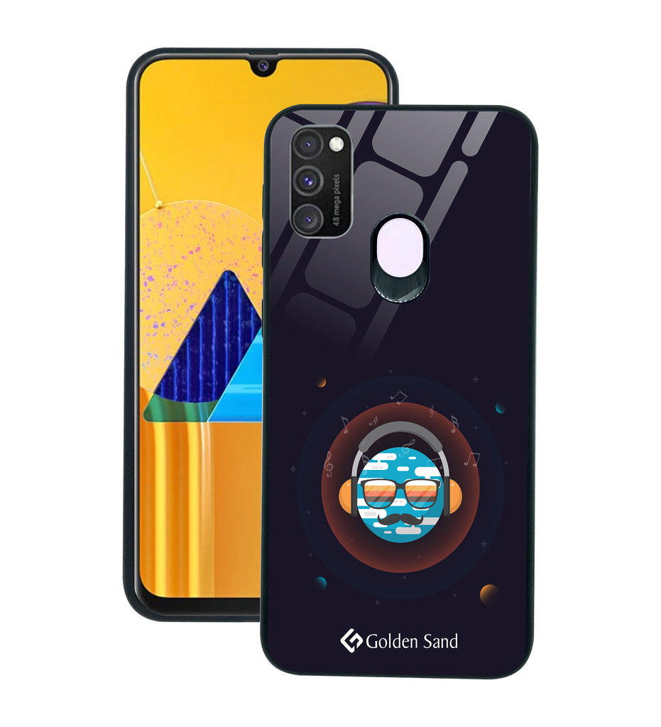 Samsung Galaxy M30s Designer Case Tempered Glass Series