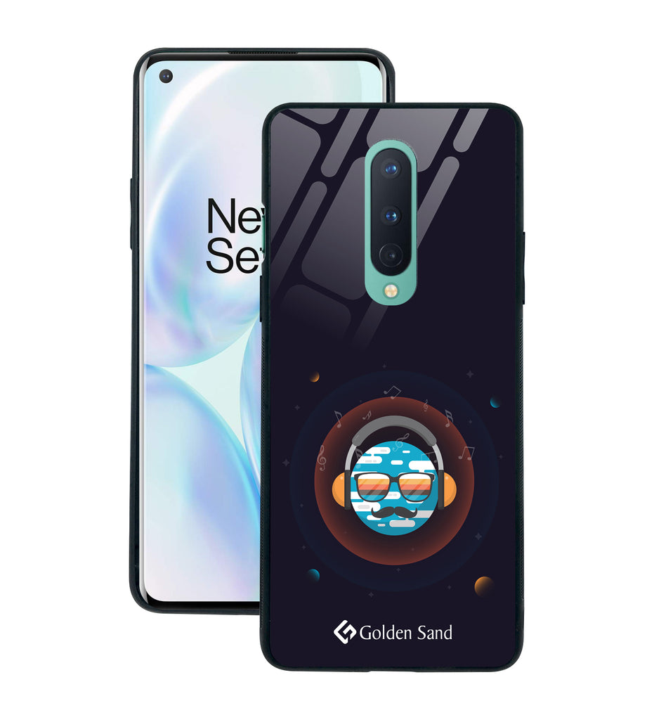 OnePlus 8 Designer Case Tempered Glass Series