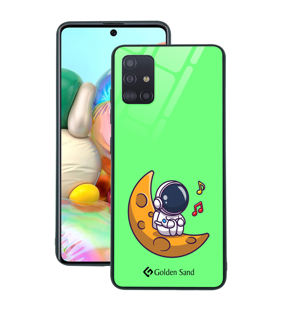 Samsung Galaxy A71 Designer Case Tempered Glass Series