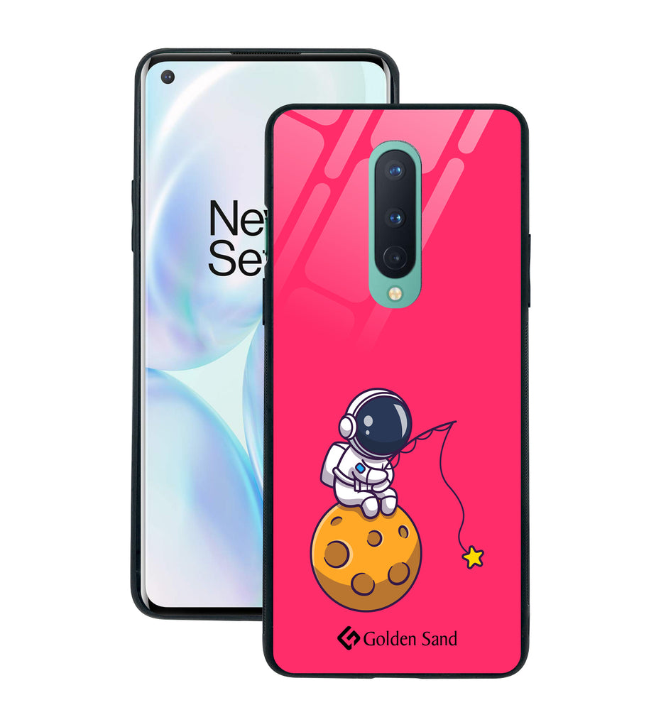 OnePlus 8 Designer Case Tempered Glass Series