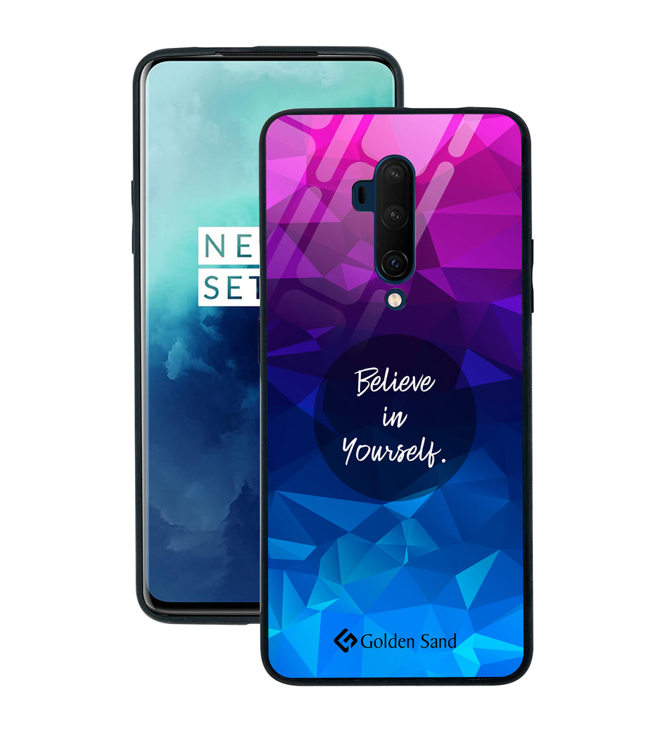 OnePlus 7T Pro Designer Case Tempered Glass Series