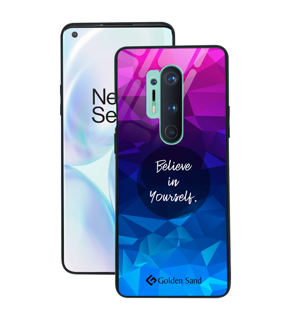 OnePlus 8 Pro Designer Case Tempered Glass Series