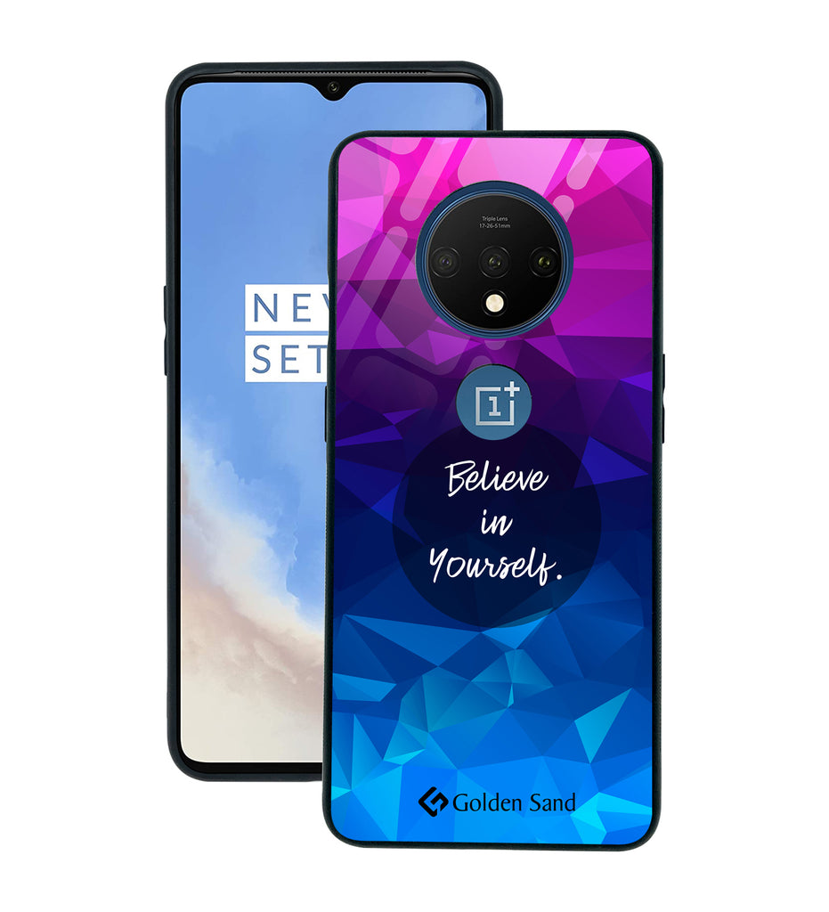 OnePlus 7T Designer Case Tempered Glass Series
