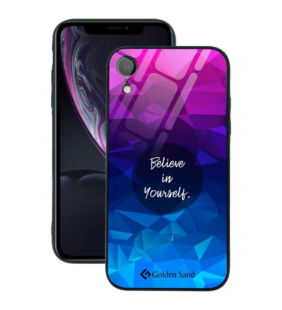 Apple iPhone XR Designer Case Tempered Glass Series