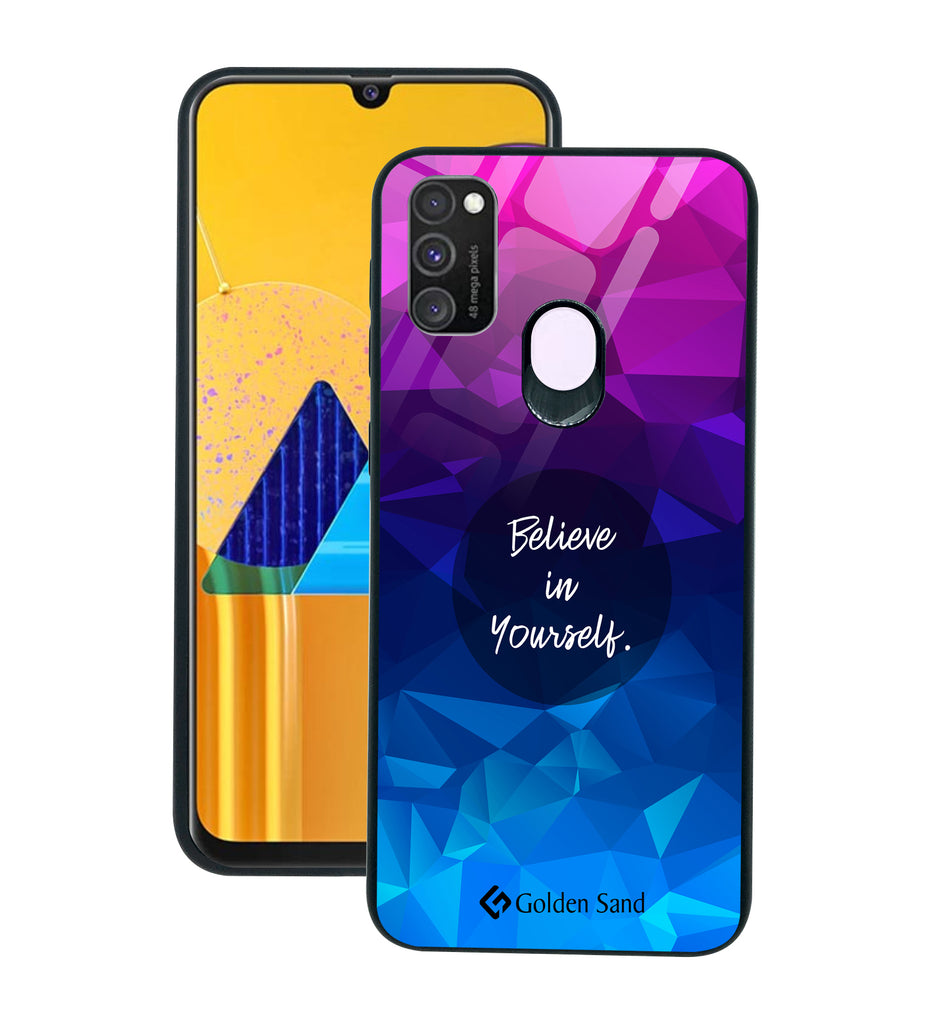 Samsung Galaxy M30s Designer Case Tempered Glass Series