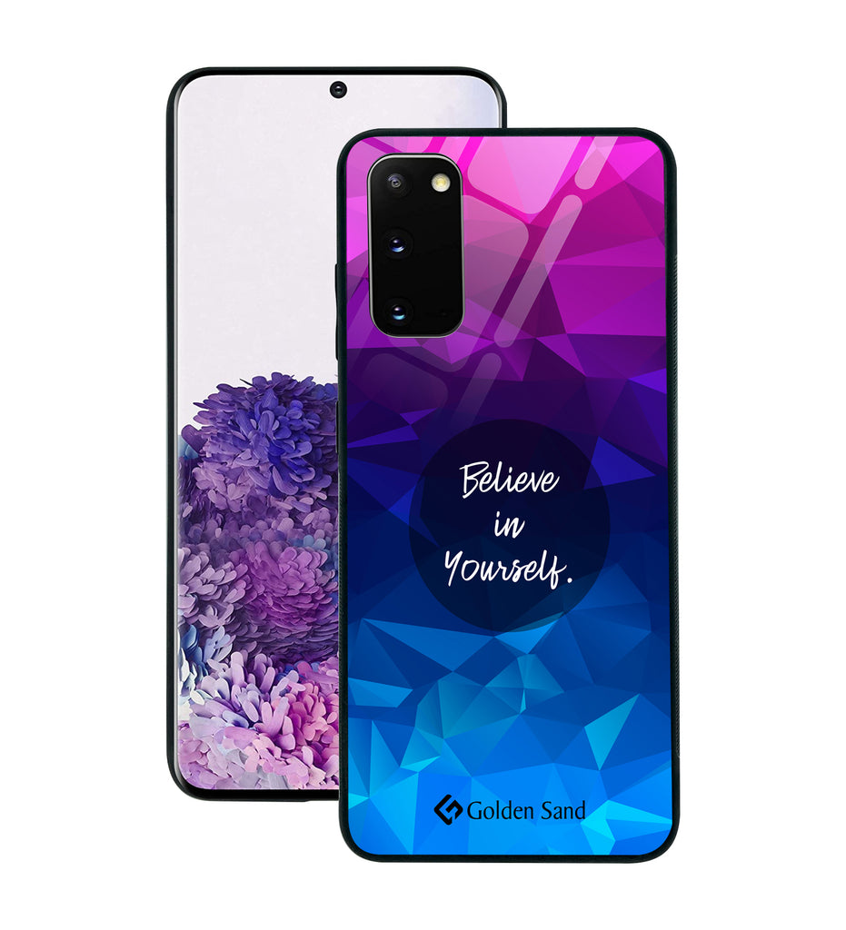 Samsung Galaxy S20 Designer Case Tempered Glass Series