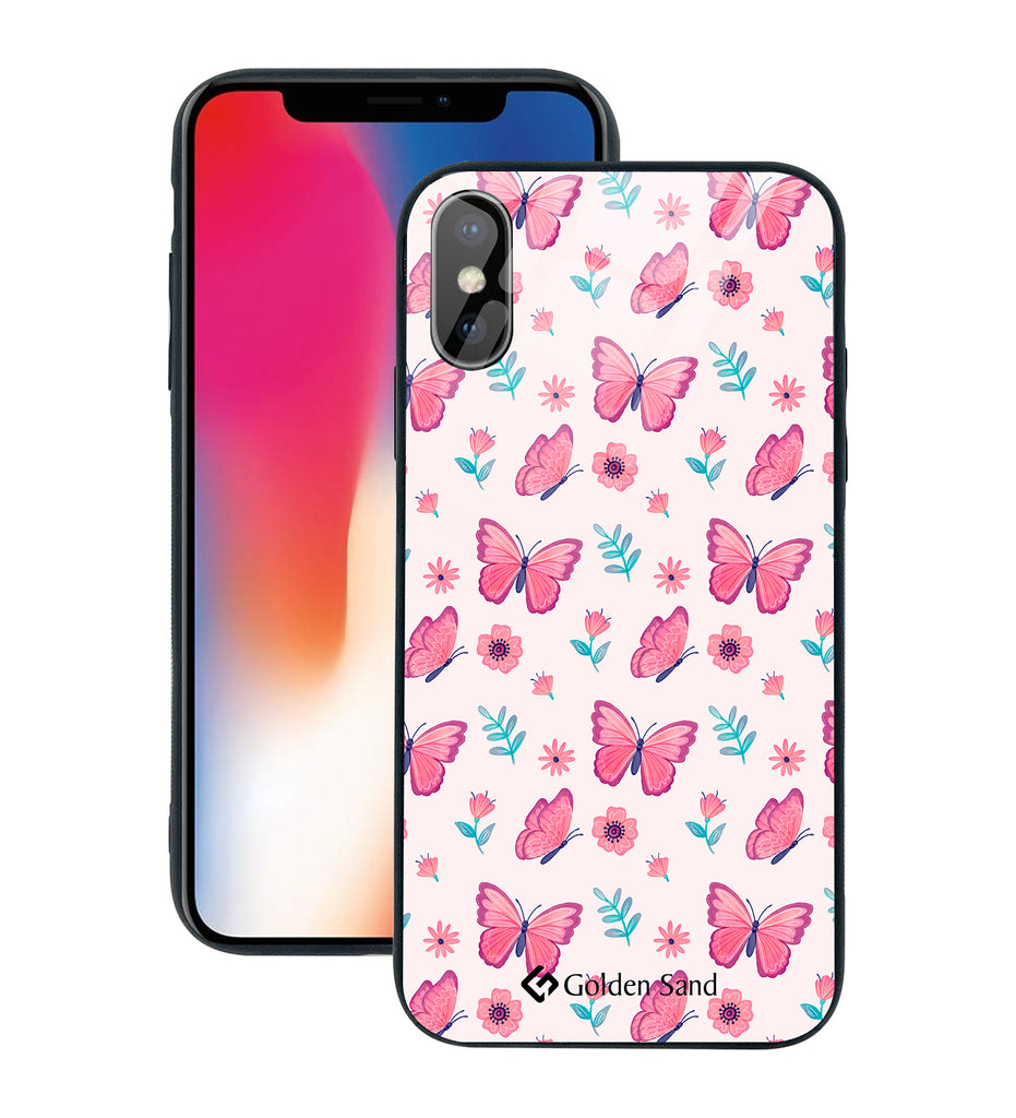 Apple iPhone X, XS Designer Case Tempered Glass Series