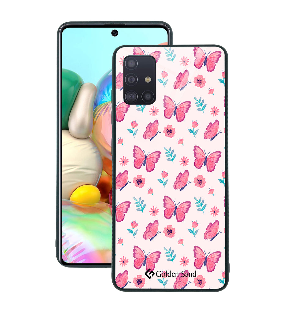 Samsung Galaxy A71 Designer Case Tempered Glass Series
