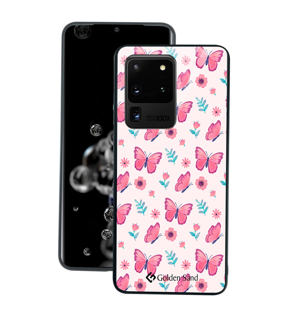 Samsung Galaxy S20 Ultra Designer Case Tempered Glass Series