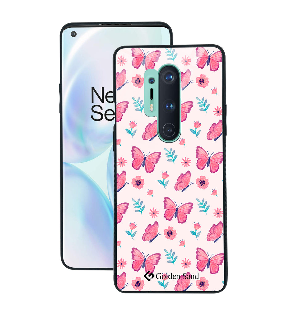 OnePlus 8 Pro Designer Case Tempered Glass Series