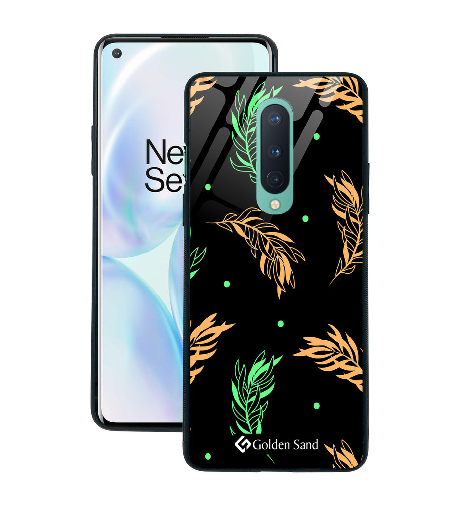 OnePlus 8 Designer Case Tempered Glass Series