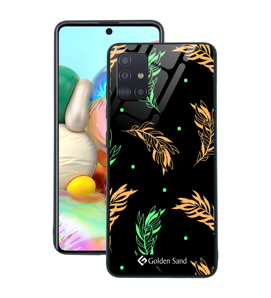 Samsung Galaxy A71 Designer Case Tempered Glass Series