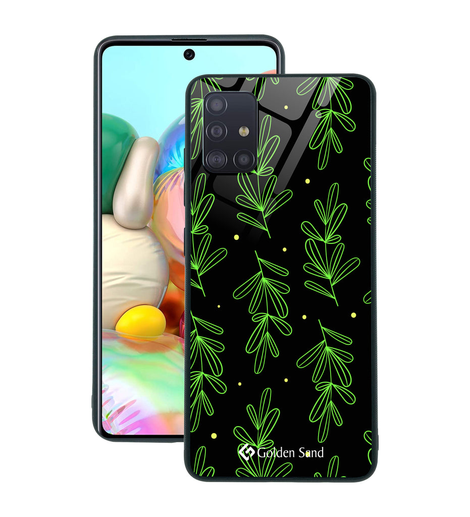 Samsung Galaxy A71 Designer Case Tempered Glass Series