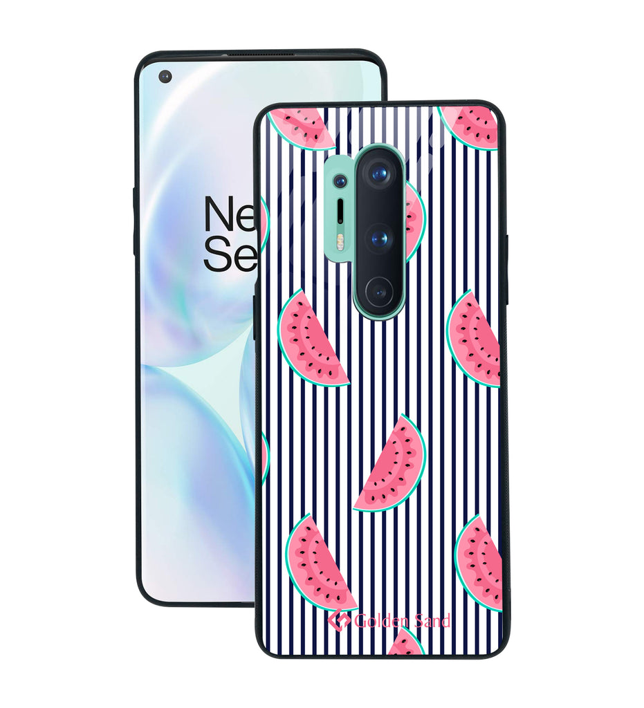 OnePlus 8 Pro Designer Case Tempered Glass Series