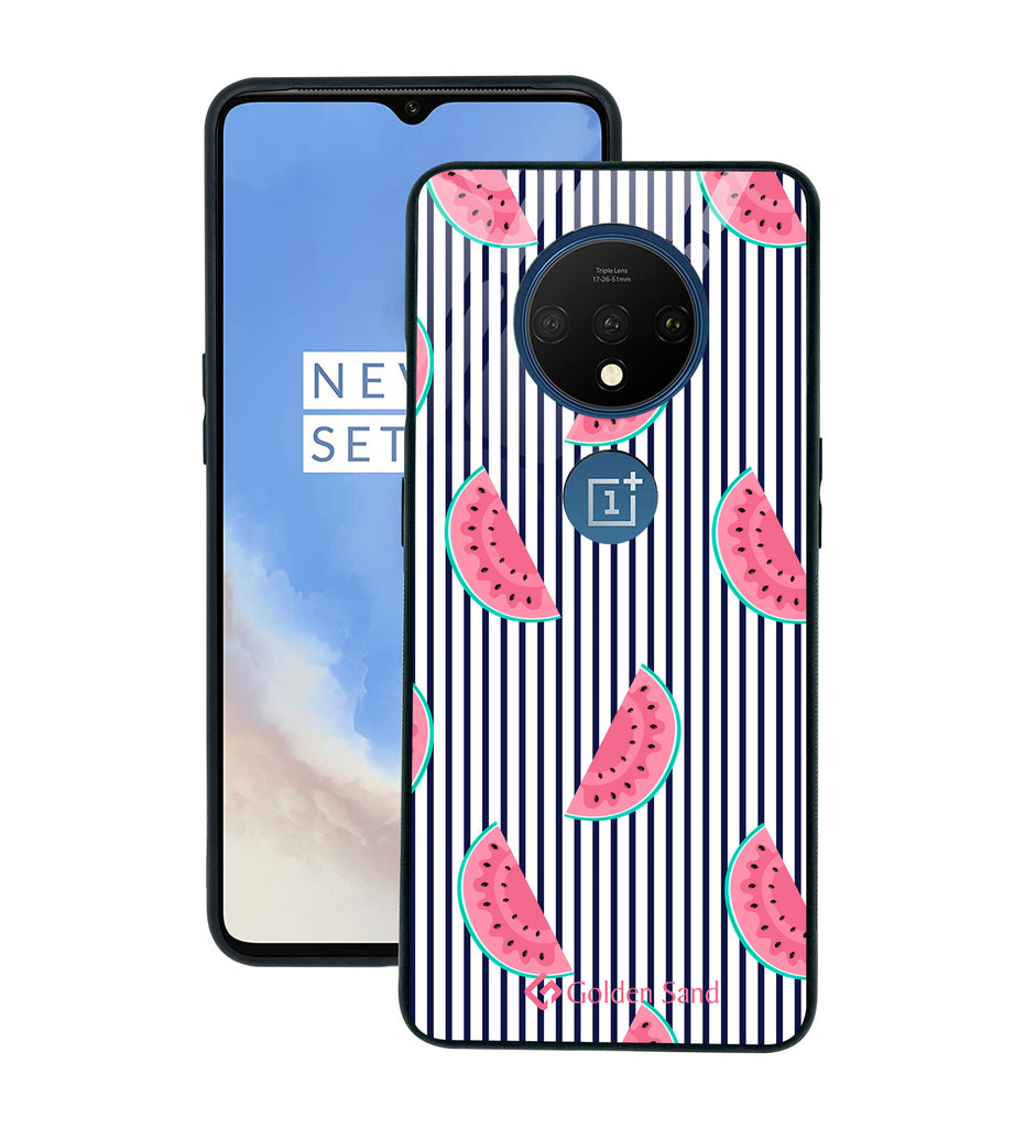 OnePlus 7T Designer Case Tempered Glass Series