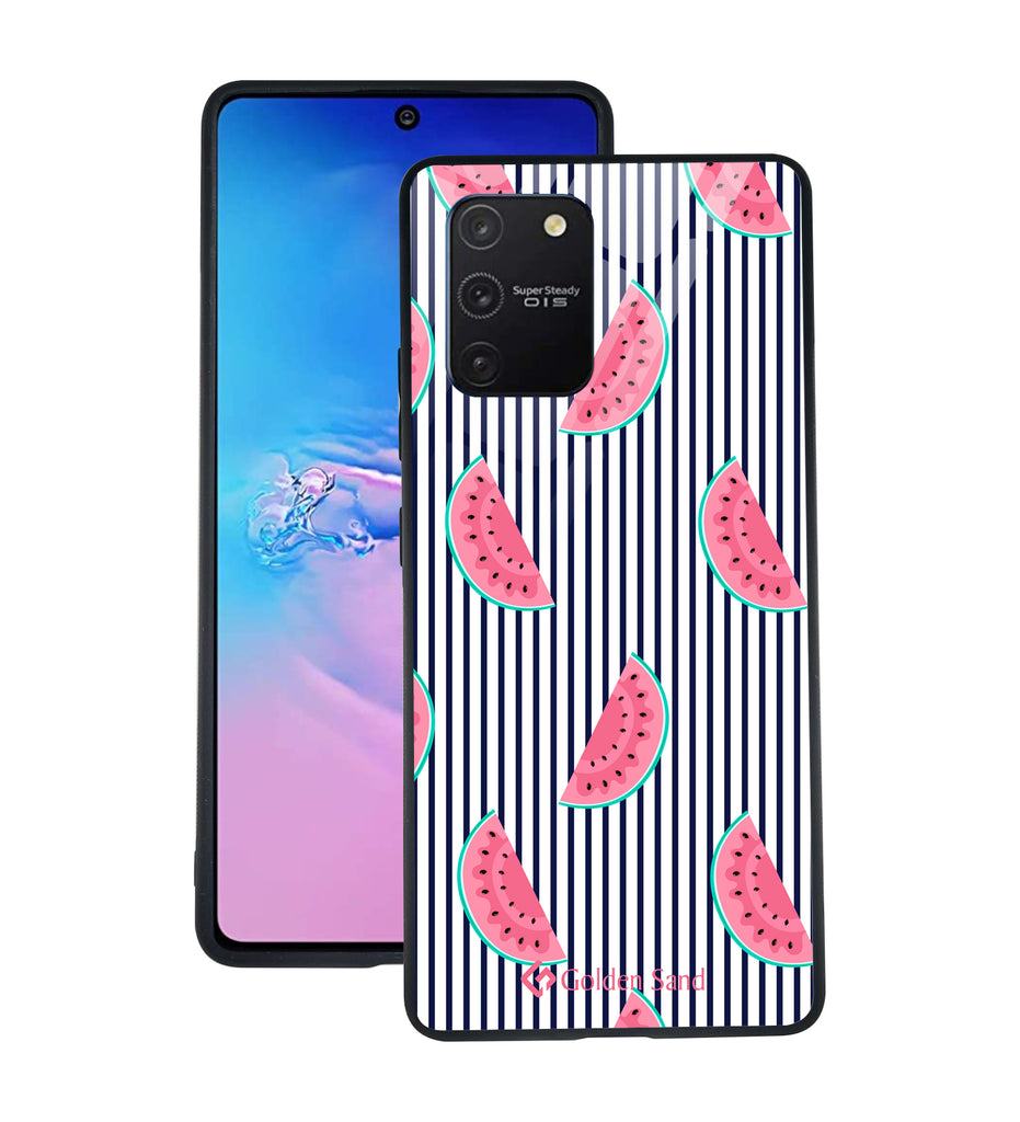 Samsung Galaxy S10 Lite Designer Case Tempered Glass Series
