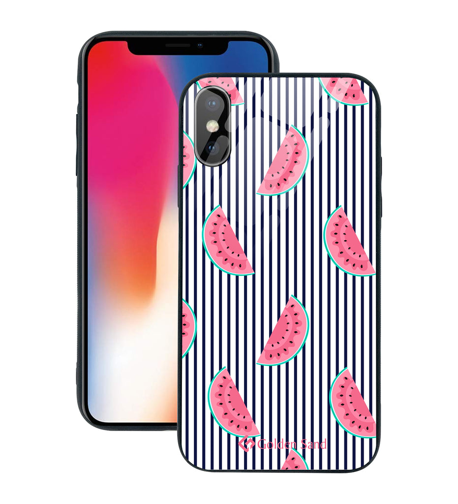 Apple iPhone X, XS Designer Case Tempered Glass Series