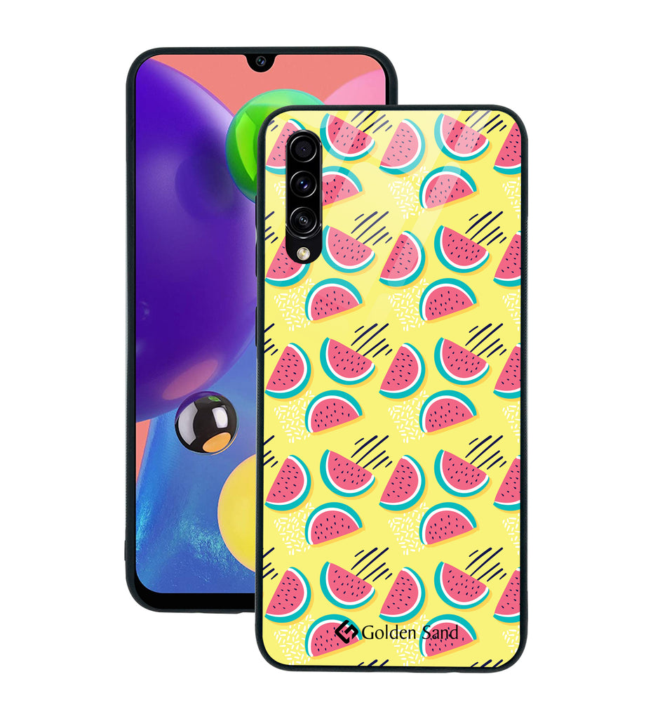 Samsung Galaxy A70s Designer Case Tempered Glass Series
