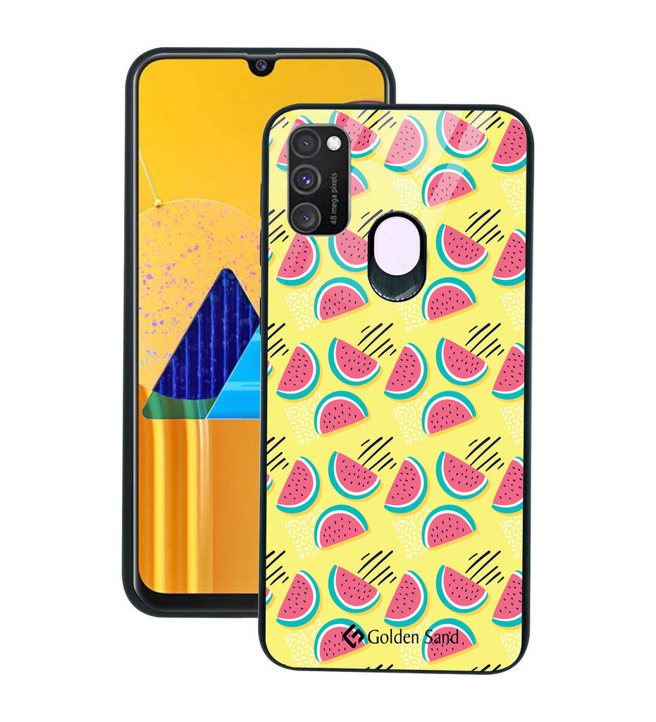 Samsung Galaxy M30s Designer Case Tempered Glass Series