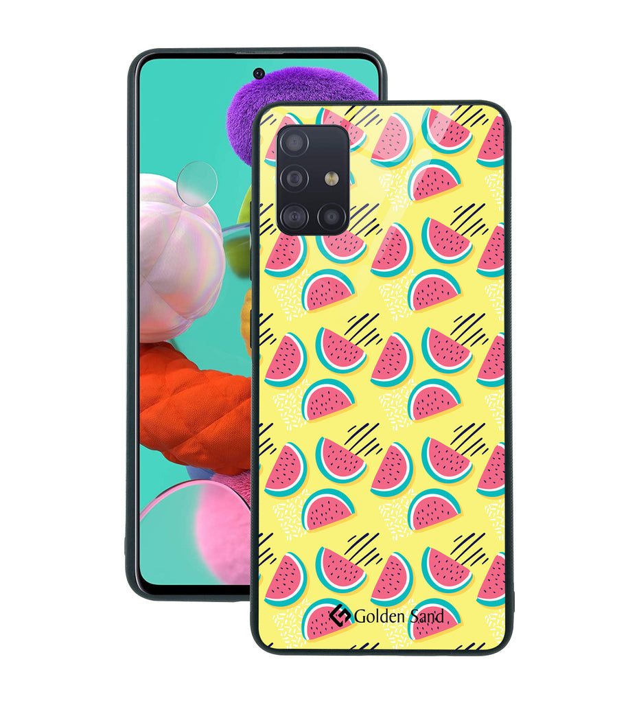 Samsung Galaxy A51 Designer Case Tempered Glass Series