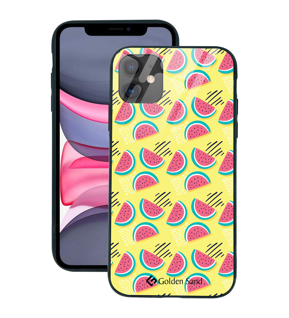 Apple iPhone 11 Designer Case Tempered Glass Series