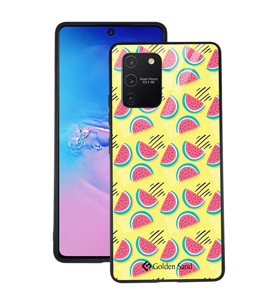 Samsung Galaxy S10 Lite Designer Case Tempered Glass Series
