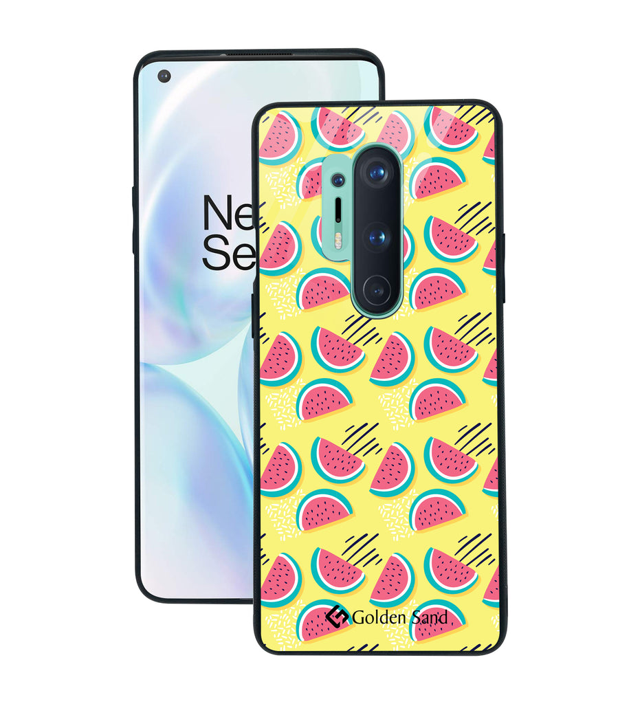 OnePlus 8 Pro Designer Case Tempered Glass Series