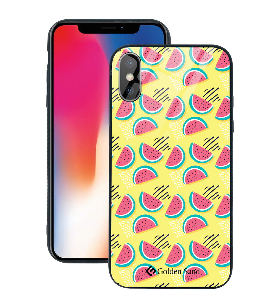 Apple iPhone X, XS Designer Case Tempered Glass Series
