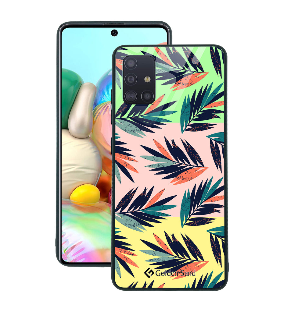 Samsung Galaxy A71 Designer Case Tempered Glass Series