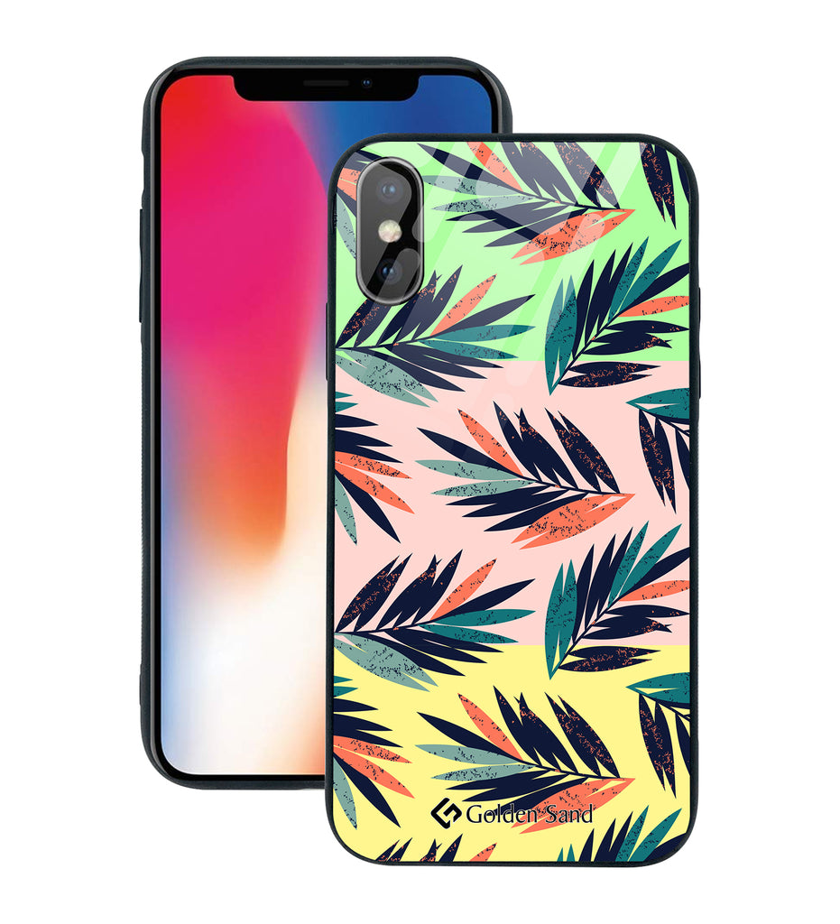 Apple iPhone X, XS Designer Case Tempered Glass Series