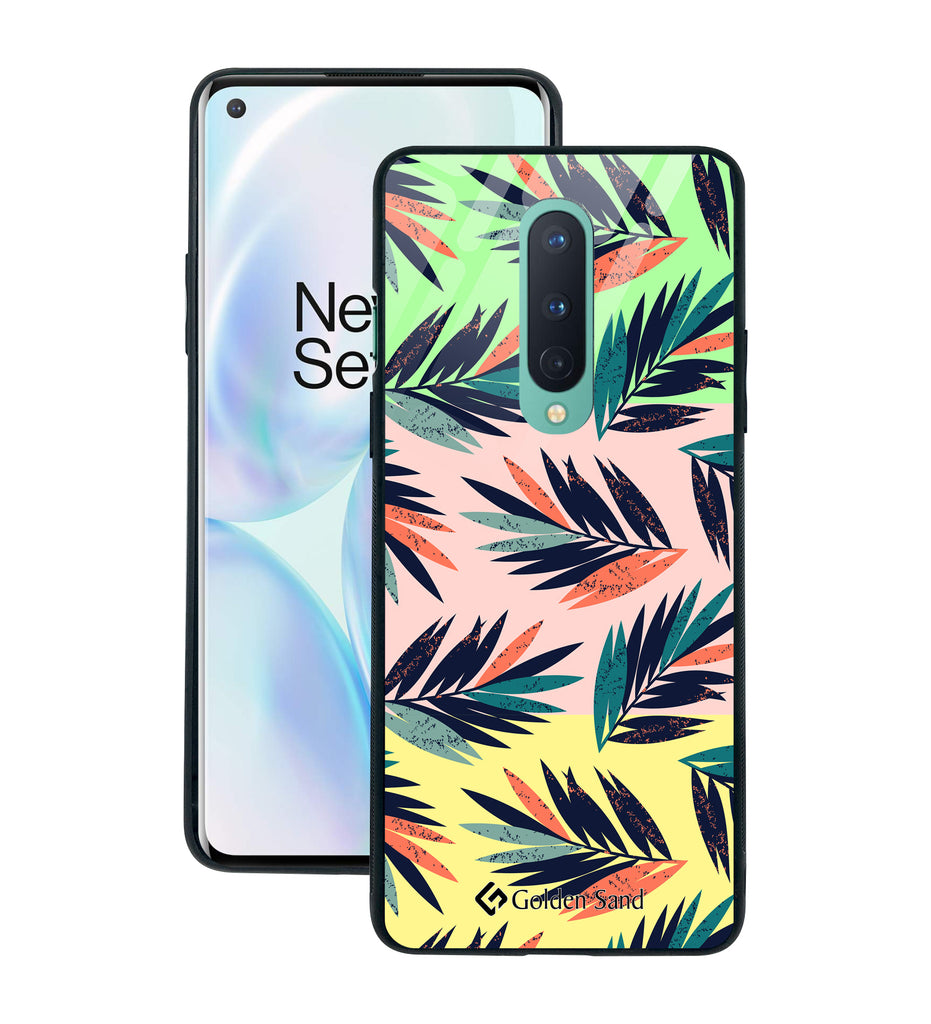 OnePlus 8 Designer Case Tempered Glass Series