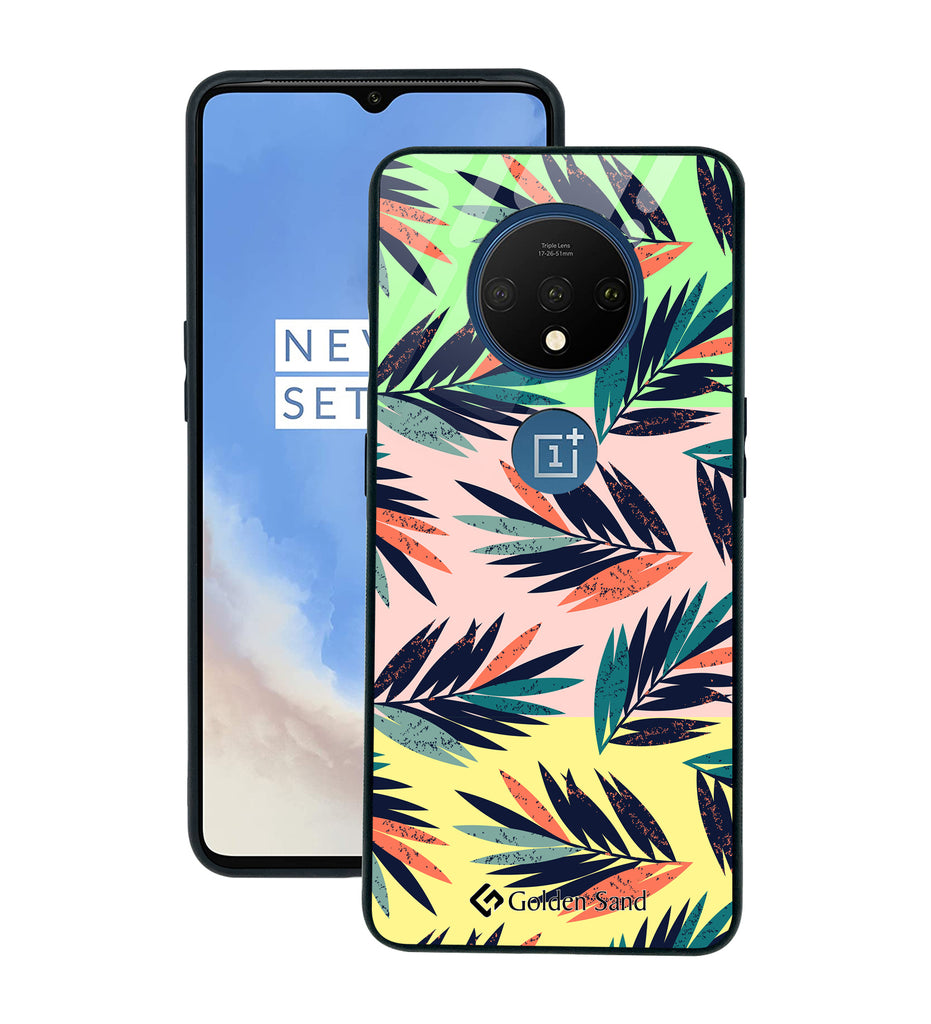 OnePlus 7T Designer Case Tempered Glass Series