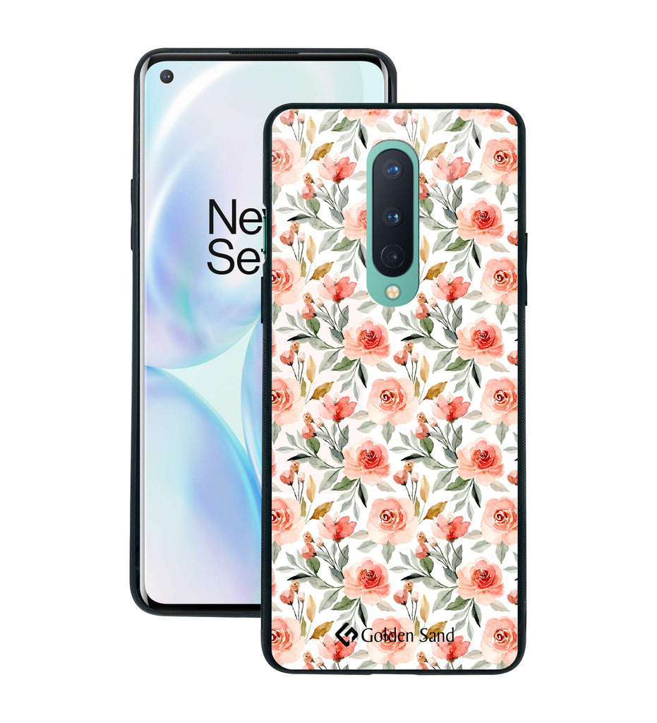 OnePlus 8 Designer Case Tempered Glass Series