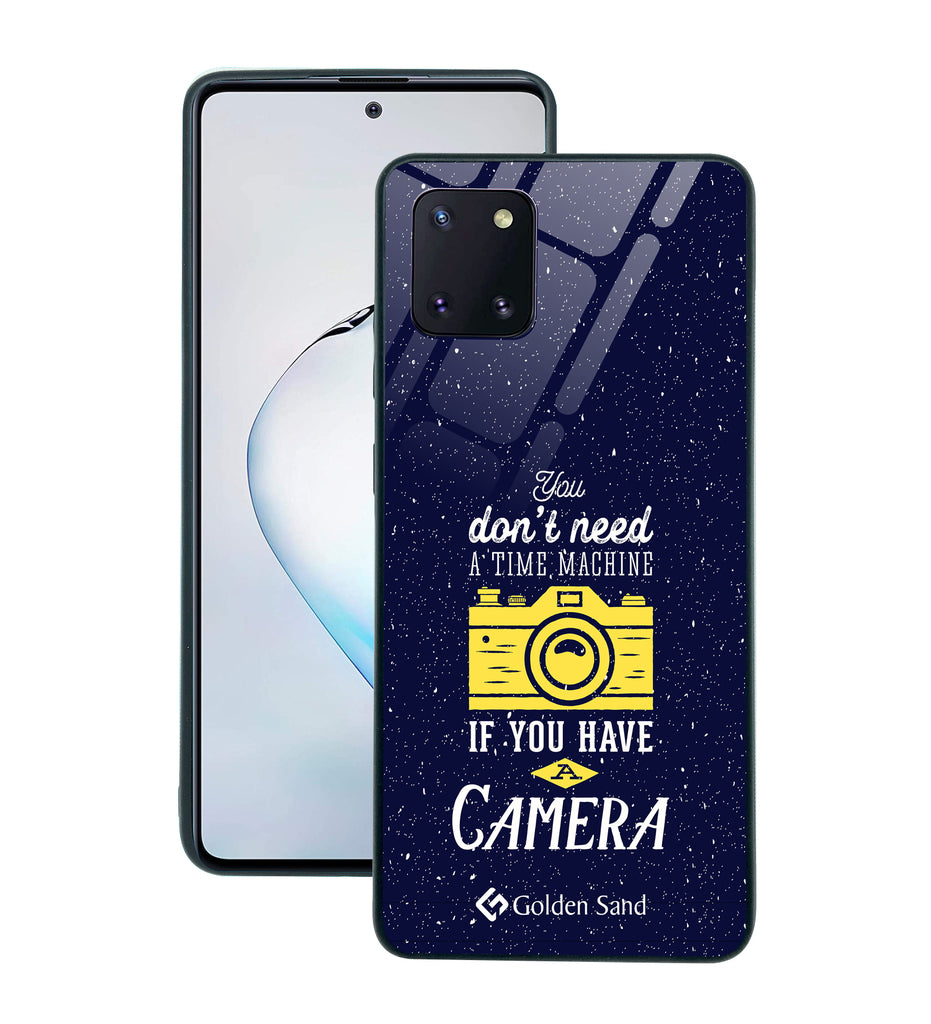 Samsung Galaxy Note10 Lite Designer Case Tempered Glass Series