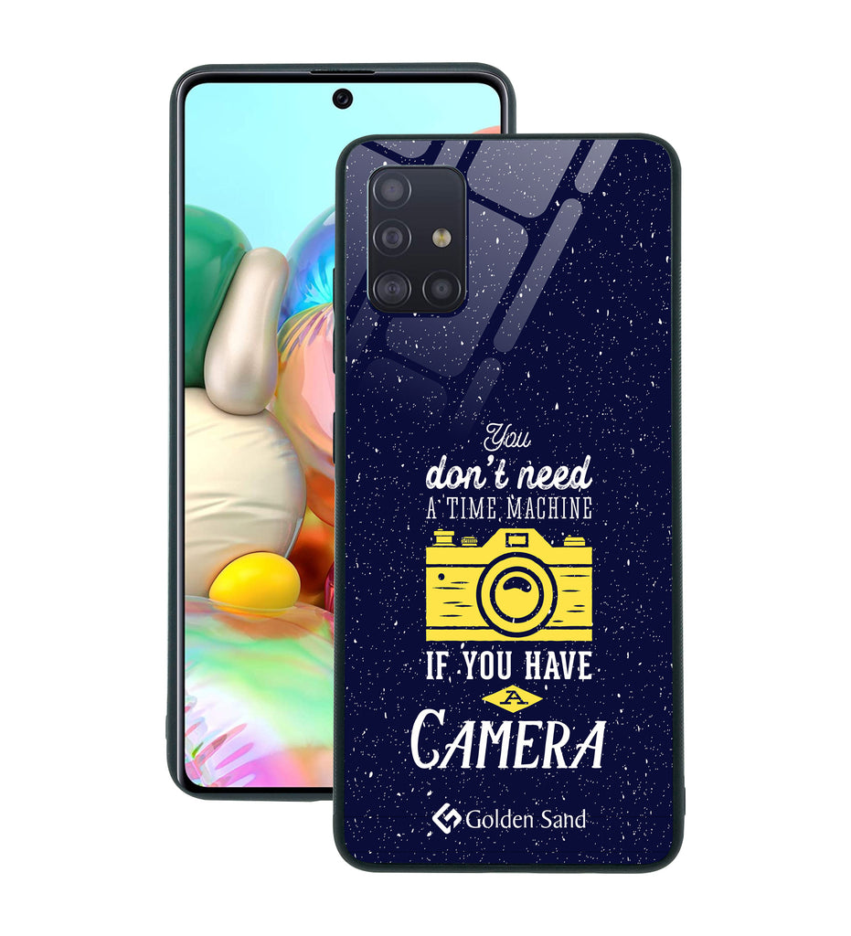 Samsung Galaxy A71 Designer Case Tempered Glass Series