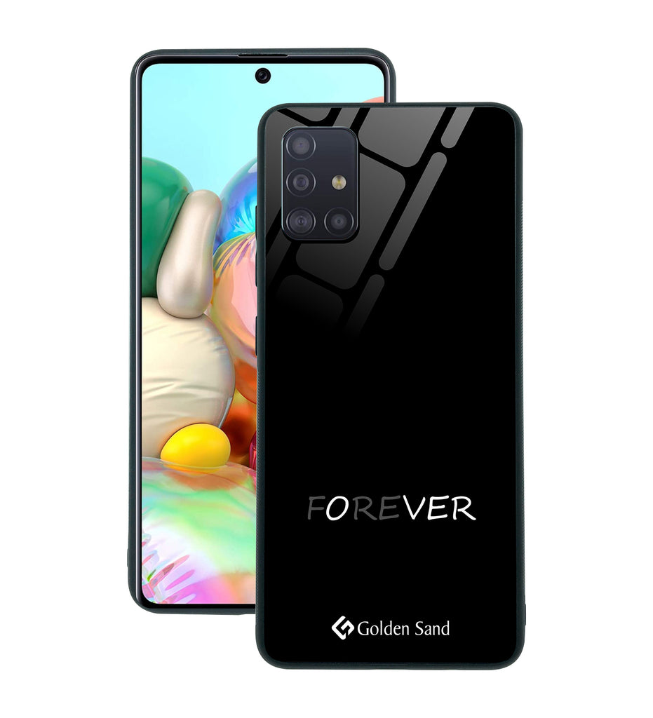 Samsung Galaxy A71 Designer Case Tempered Glass Series