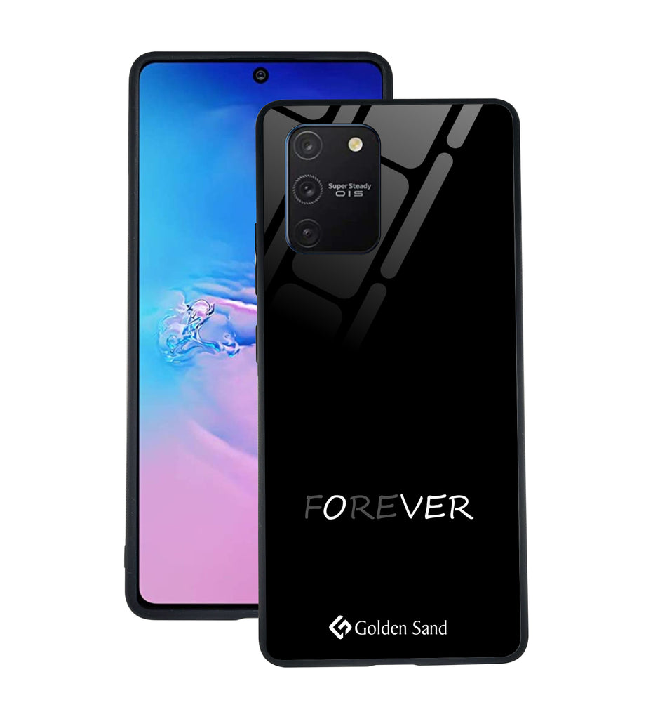 Samsung Galaxy S10 Lite Designer Case Tempered Glass Series