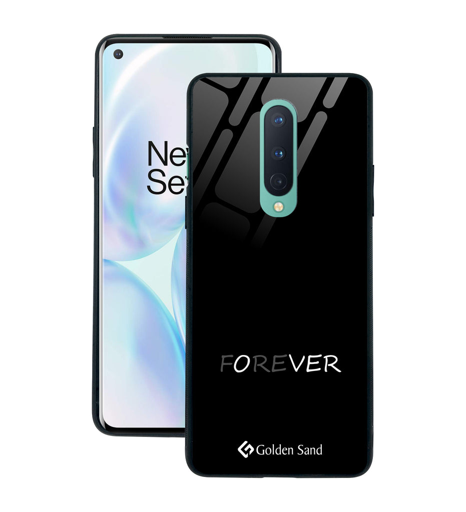 OnePlus 8 Designer Case Tempered Glass Series