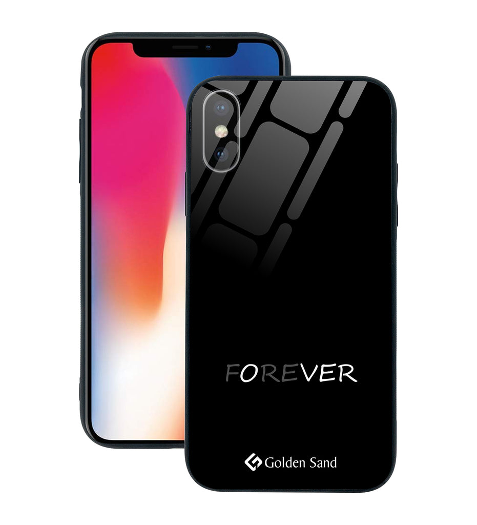Apple iPhone X, XS Designer Case Tempered Glass Series