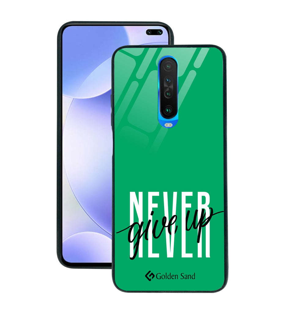 Xiaomi Poco X2 Designer Case Tempered Glass Series