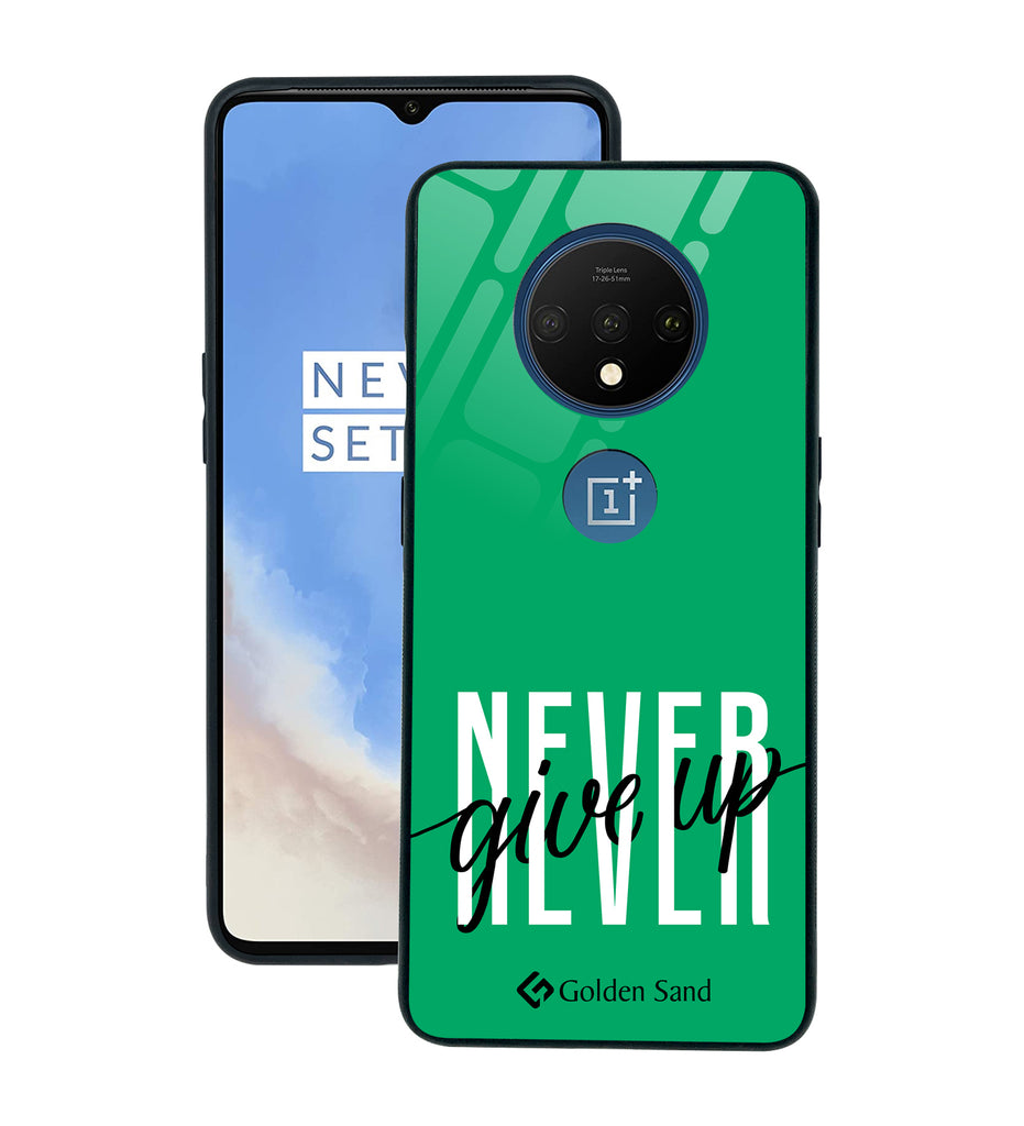 OnePlus 7T Designer Case Tempered Glass Series