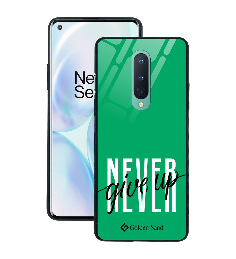 OnePlus 8 Designer Case Tempered Glass Series