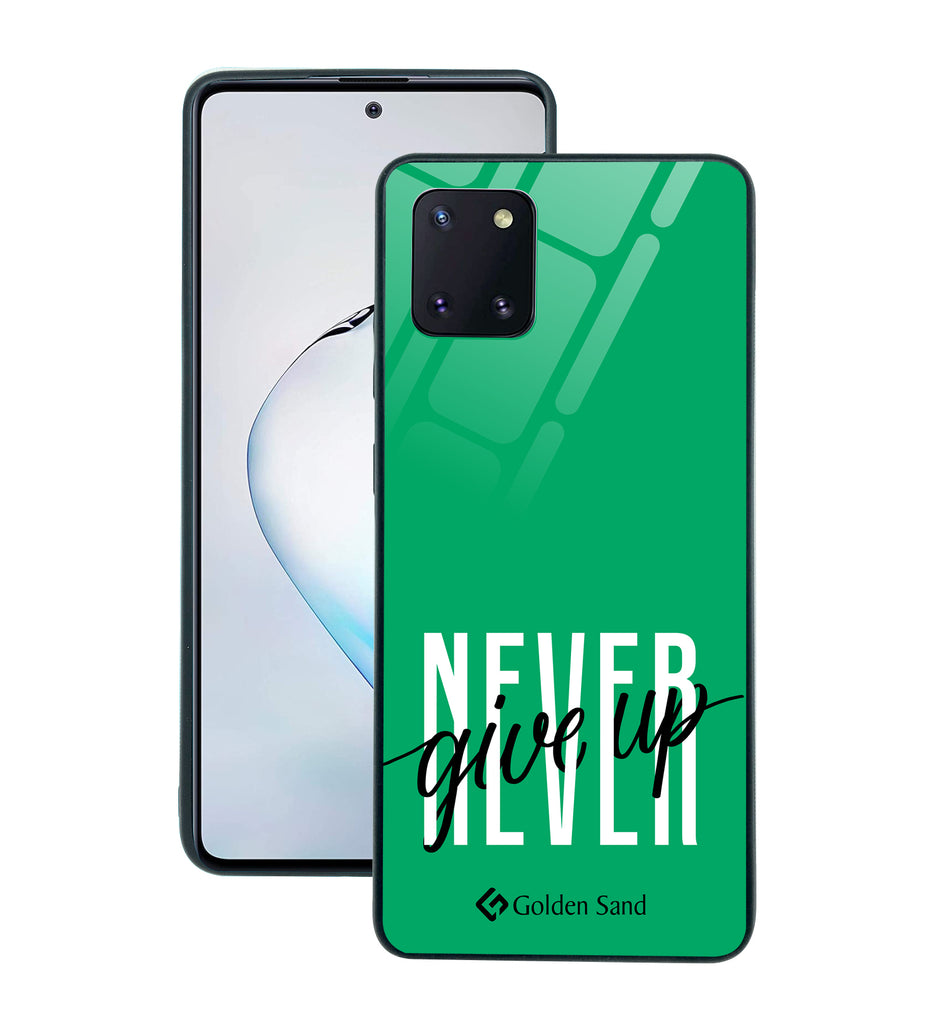 Samsung Galaxy Note10 Lite Designer Case Tempered Glass Series