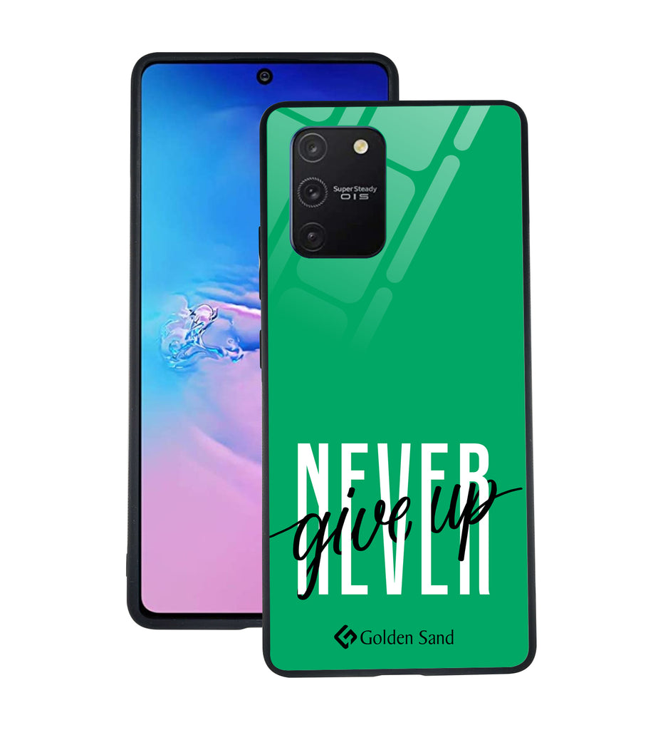 Samsung Galaxy S10 Lite Designer Case Tempered Glass Series