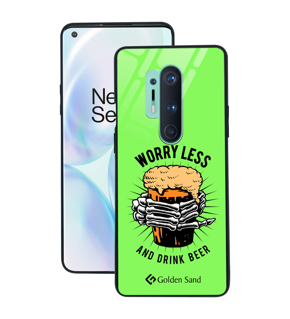 OnePlus 8 Pro Designer Case Tempered Glass Series
