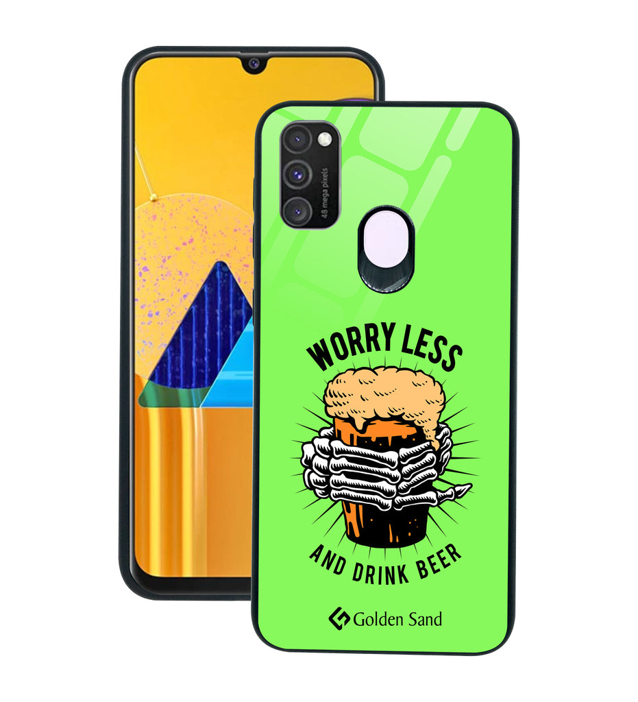 Samsung Galaxy M30s Designer Case Tempered Glass Series