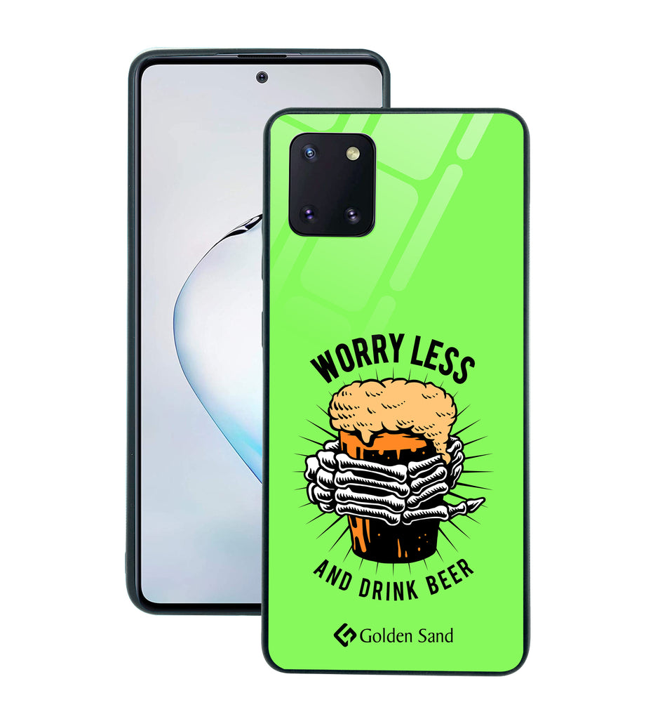 Samsung Galaxy Note10 Lite Designer Case Tempered Glass Series