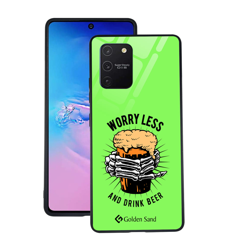 Samsung Galaxy S10 Lite Designer Case Tempered Glass Series