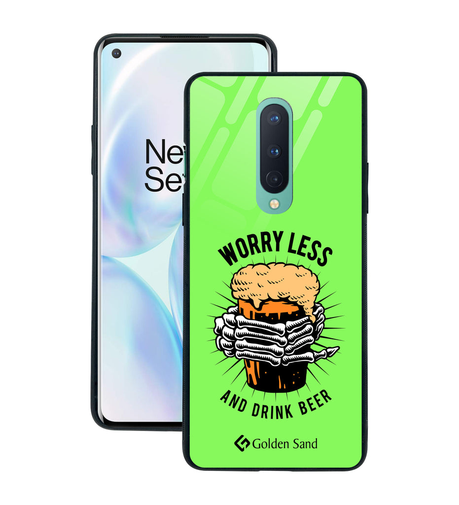 OnePlus 8 Designer Case Tempered Glass Series