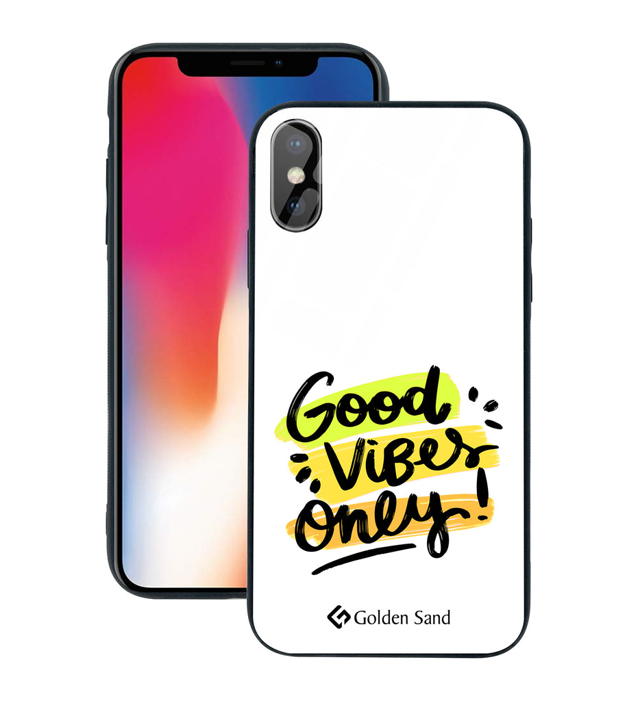 Apple iPhone X, XS Designer Case Tempered Glass Series